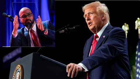 Operador del teleprónter de Trump investigado por apostar a discursos presidenciales