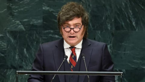 Javier Milei exige el fin de la "dictadura sangrienta" en Cuba durante la ONU