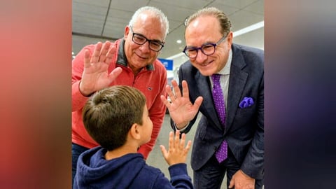 Ernesto Jerez y Luis Alfredo Álvarez cumplen el sueño de un niño fanático