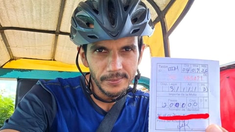 Multa en Holguín: Tarifa faltante en triciclo termina con lección familiar
