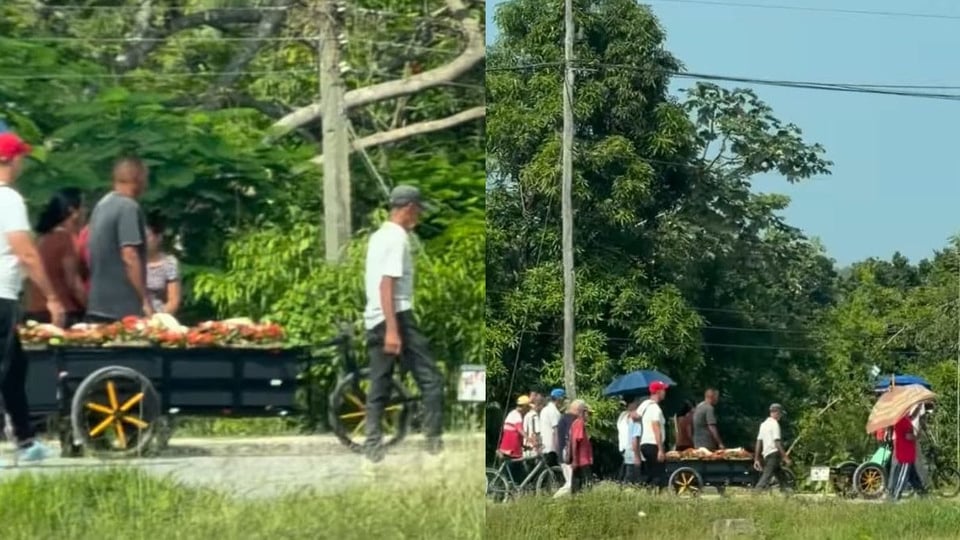 ¡A pata el difunto! Carreta y triciclo para el último viaje en Cuba desatan indignación