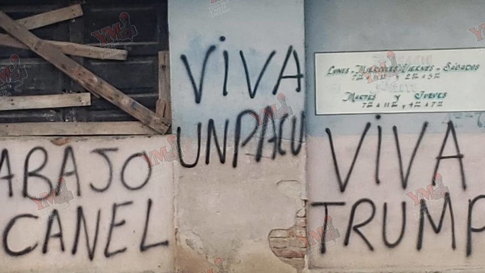 ¿Y tú supiste? ¡Bodega en Santiago amaneció con el grafiti que quema!