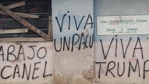 ¿Y tú supiste? ¡Bodega en Santiago amaneció con el grafiti que quema!