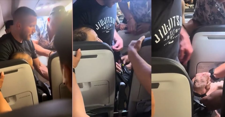 ¿Qué fue esa vaina? Pasajero 'desesperao' intenta abrir puerta de avión en pleno vuelo y termina en Miami
