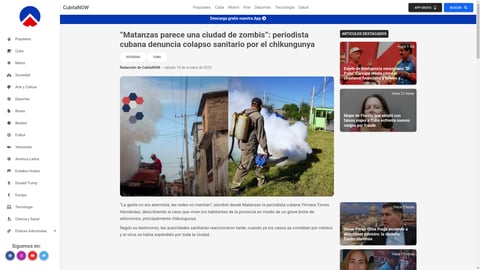 ¡Matanzas en Crisis Total! ¿Se Desmorona el Sistema de Salud Cubano Ante el Chikungunya? ¡Las Voces de la Verdad Revelan el Caos!