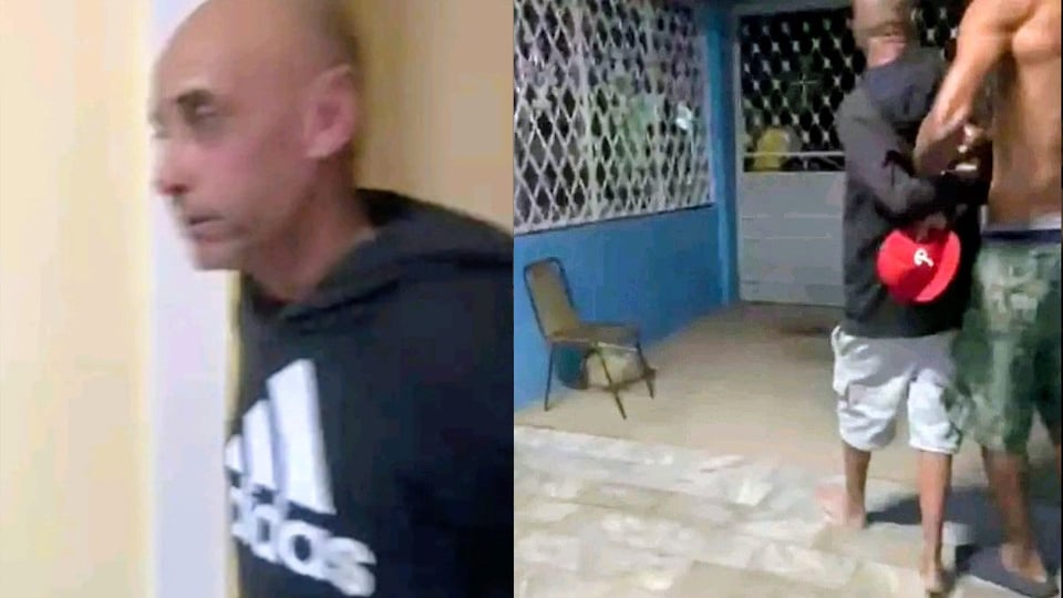 Vecinos en Güines capturan a presunto ladrón dentro de una casa