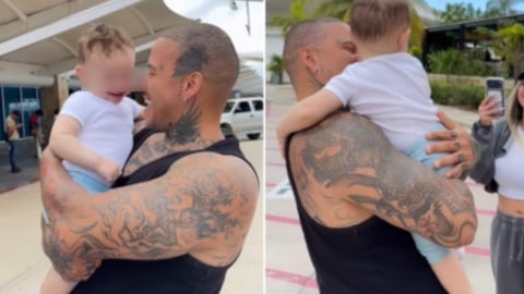 El Chulo se reencuentra con su hijo en México tras desafíos migratorios