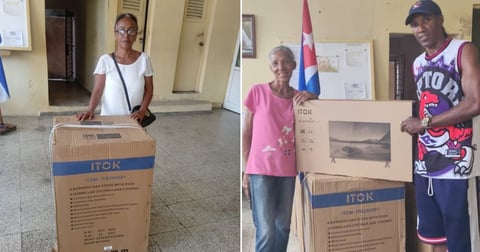 Entrega de Cocinas y Televisores en Santiago de Cuba Desata Críticas Tras Huracán Melissa