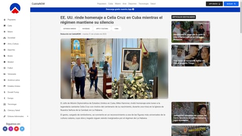 ¡Esto pasó en Cuba que al régimen le duele! Un homenaje que los pone en jaque 😮