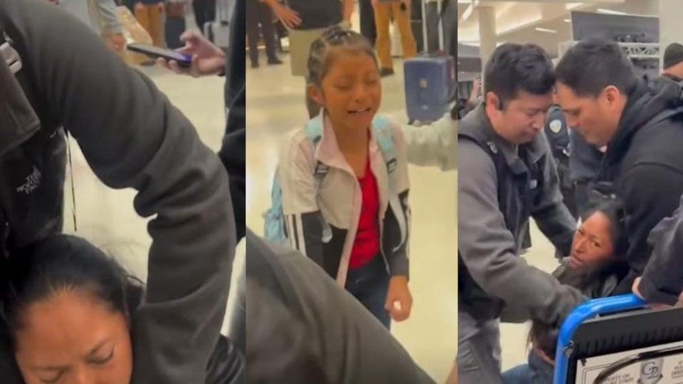¿Detenida a gritos y llantos! Madre arrestada por ICE en SFO mientras su hija miraba