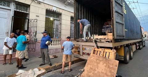 Llega ayuda humanitaria de España a Cienfuegos para familias vulnerables