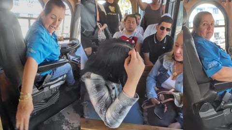 Confrontación en Autobús: Cubano exige parada y amenaza con llamar a la policía
