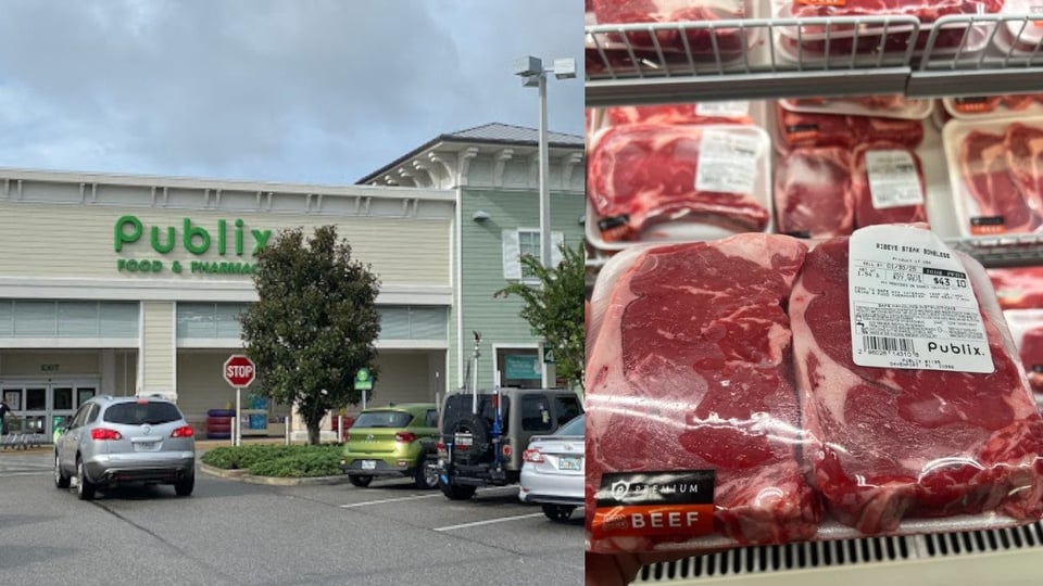 Migrante Cubano en Florida Detenido por Robo de Carne en Publix y Enfrenta Deportación