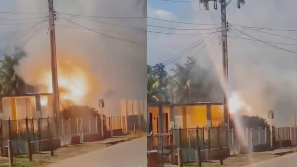 ¿¡Estallido de Fuego y Chispas en Cuba! Transformador se Pone Bravo y Asusta a Vecinos?
