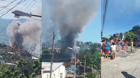Incendio en Vista Hermosa: Bomberos combaten llamas en Santiago de Cuba