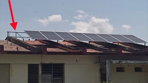 Robo de Panel Solar Dona por Cubanos en el Exterior Indigna a Sagua de Tánamo