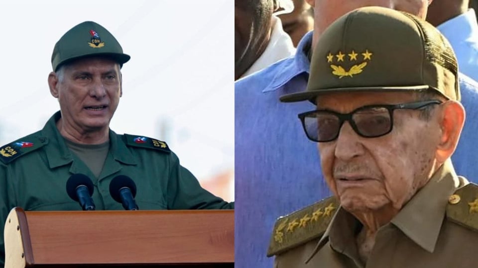 Díaz-Canel Defiende a Raúl Castro Ante Crisis en Cuba