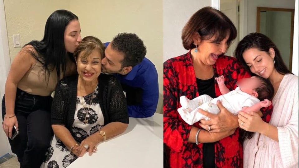 ¿Qué hace la actriz cubana Diana Rosa Suárez en Miami con su bisnieta?