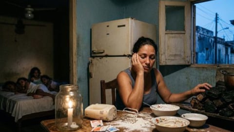 ¿Qué le pasa a Cuba? Madre se desahoga: ¡Sin corriente, sin esperanza y con la nevera vacía!