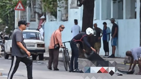 ¿Y a este quién lo levantó? Cubano aparece muerto en plena calle y la gente se lo goza en redes