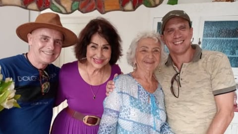 ¡Paula Alí, la que no envejece, le cae arriba a los 88 como si nada!