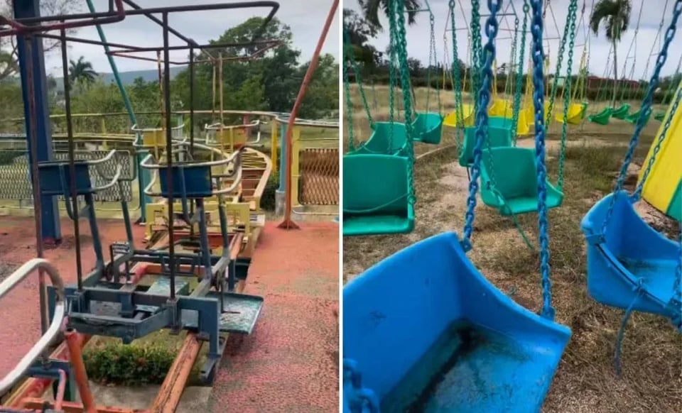 Parques de diversiones en Cuba están en el abandono: Tristeza y peligro
