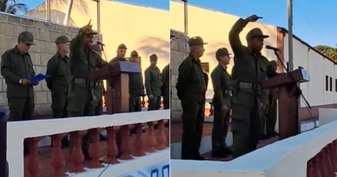 Discurso militar cubano causa revuelo y risas en redes sociales