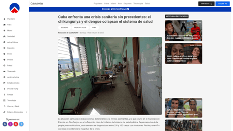 ¡La Salud en Cuba al Límite! Chikungunya y Dengue Hacen Colapsar el Sistema: ¡La Gente se Muere y Nadie Dice Nada!