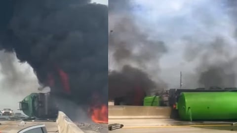 Trágico Accidente: Camión Cisterna se Incendia en la Turnpike de Miami-Dade