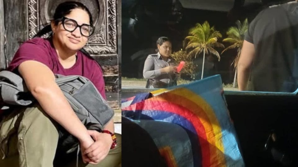 ¡Tremendo bochinche! ¿Policía cubana arresta a Lara Crofs por dar comida? ¡Se formó!