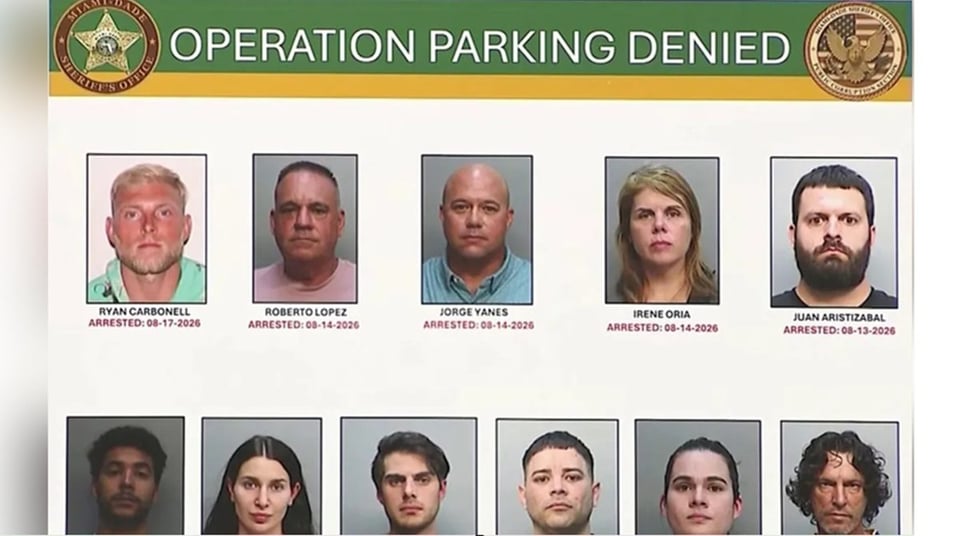 Cae banda en Miami por vender permisos de estacionamiento falsos para discapacitados