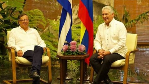 ¡El Presidente Petro se despide de la Presidencia con un último viaje a la isla de Cuba!