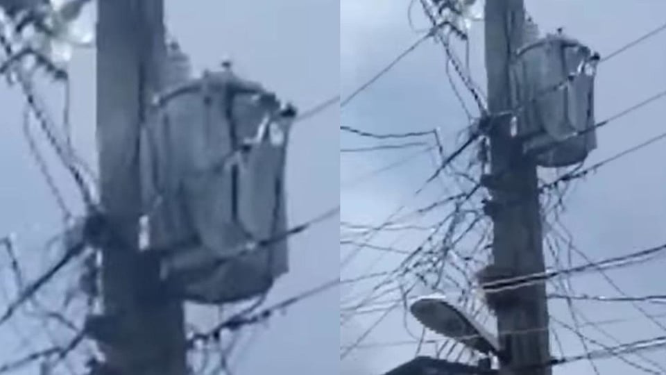 ¿Hasta Cuándo el Bochorno? Transformador Echa Humo y Chispas en Altamira y la Gente Tiembla