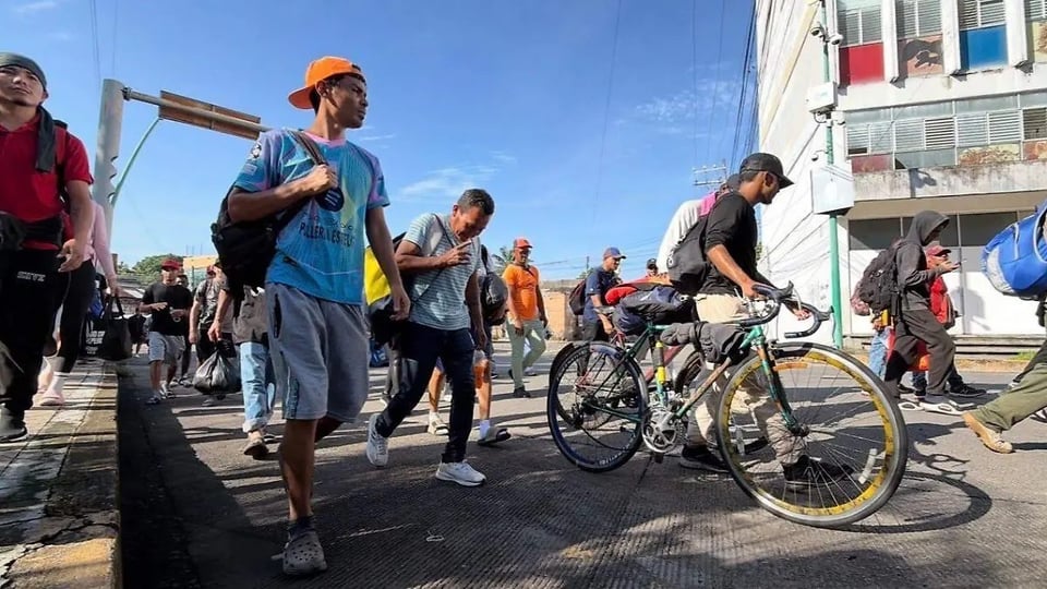 ¿Y ahora qué? ¡Cubanos se apuntan de nuevo en caravanas para cruzar México!