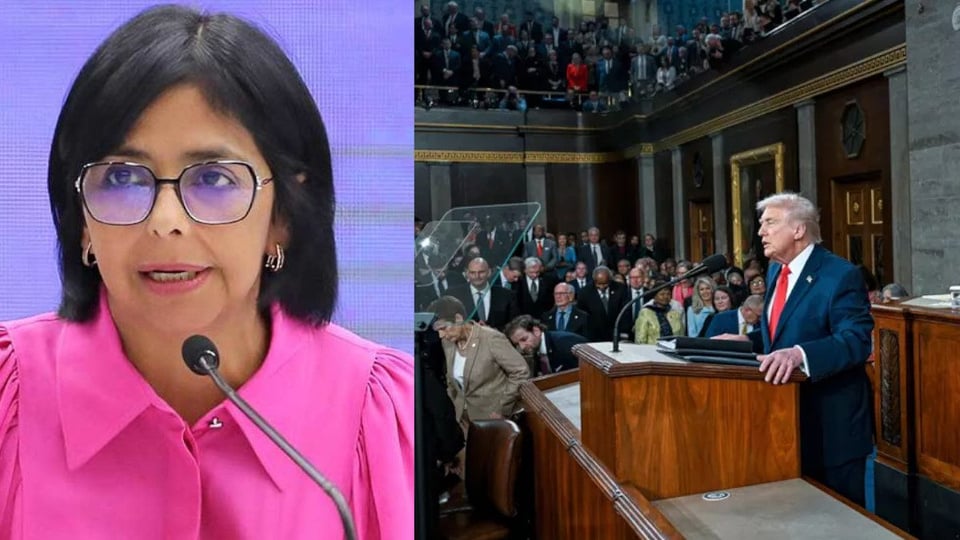 ¡Trump le guiña el ojo a Delcy, pero le aprieta el cuello por el petróleo y el hijo de Maduro!