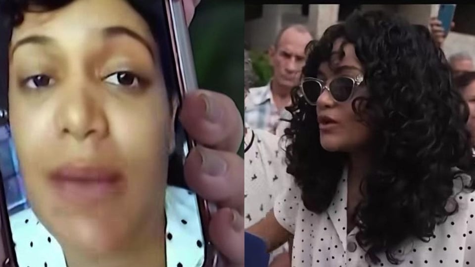 ¿A la cara o por la espalda? Arrestan a activista cubana por grabarse con la policía