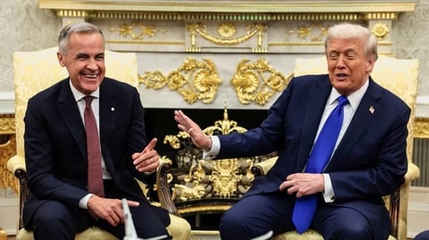 ¡Canadá se achicó con China por el grito de Trump!