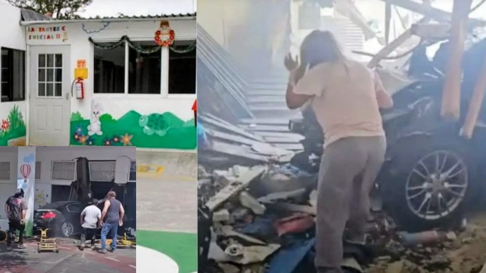 ¿Un coche directo a la cuna? Atropellan guardería en California con chiquillos durmiendo