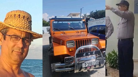 ¡Coronel con Jeep de safari y ron de contrabando! ¿Quién dijo crisis?