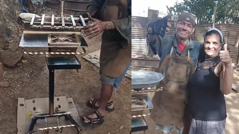 El Ingenio de un Herrero Sagueño Ilumina Tiempos Difíciles