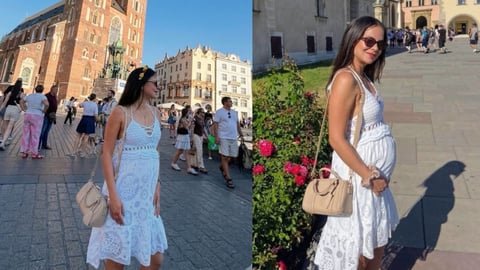 Danay Cruz, actriz de "Guasimita", espera su primer hijo y disfruta de Polonia