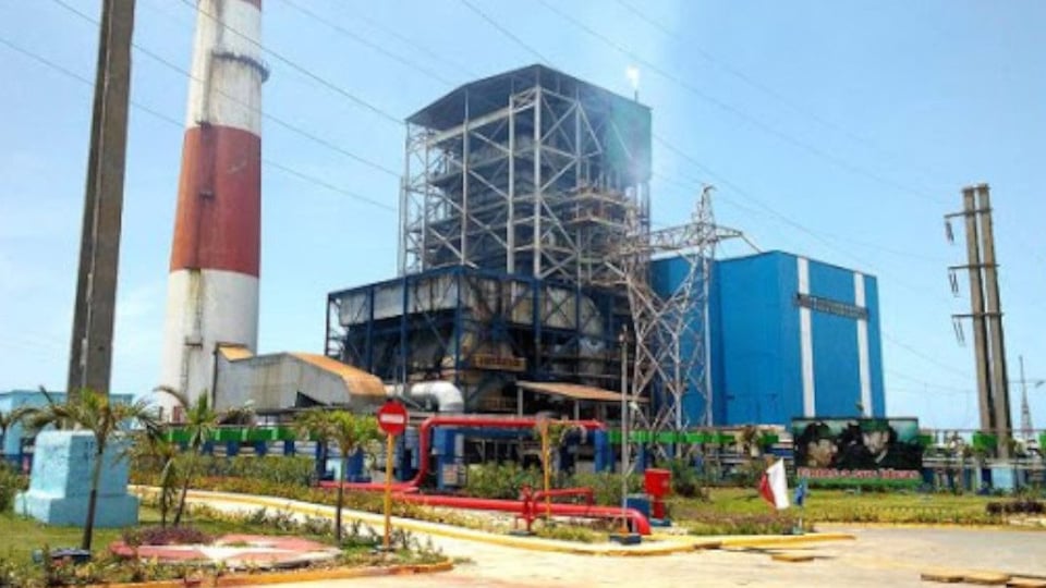 Central Eléctrica Guiteras Fuera de Servicio por Avería