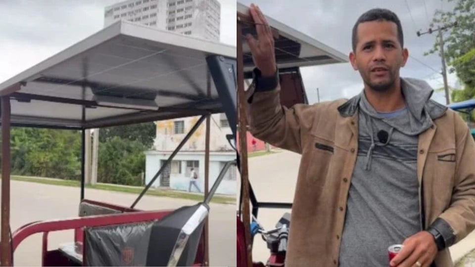 Triciclo Solar Revoluciona las Calles de La Habana en Plena Crisis