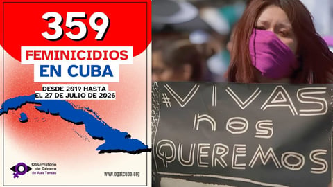 ¿¡Qué Bochorno! Cuba Suma 46 Mujeres Asesinadas en Siete Meses y Nadie las Protege