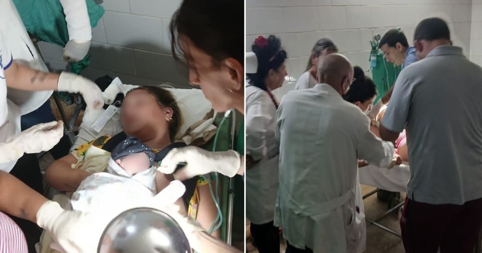 ¡Susto de muerte en Matanzas! Bebé llegó con el cordón al cuello y la cosa peliaguda