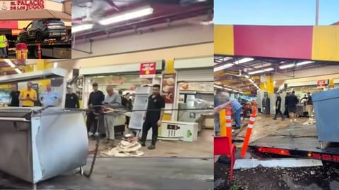 Vehículo Impacta El Palacio de los Jugos en Miami, Causa Tres Heridos y Fuga de Gas