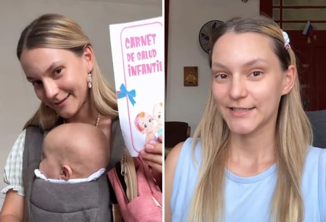 Mamá Rusa Bautiza a su Hija "Apagonia" por los Cortes de Luz en Cuba