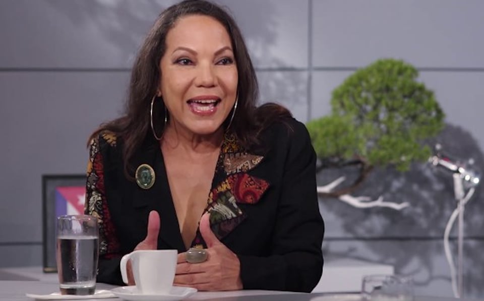 Actriz cubana Luisa María Jiménez se reúne con su hija en Italia