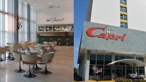 Cubana critica el estado del Hotel Capri en La Habana