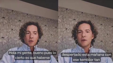 David Bisbal Relata Experiencia de Terremoto en Bogotá